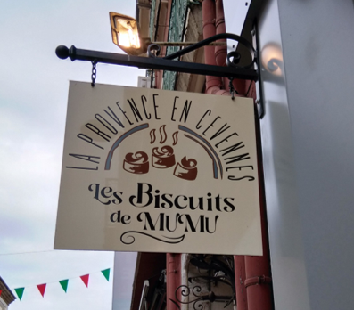 Salon de thé biscuiterie de Mumu dans le Gard