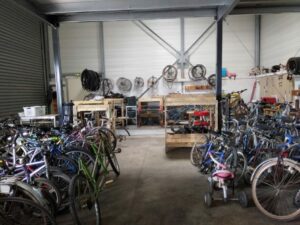 Local recyclerie de vélos