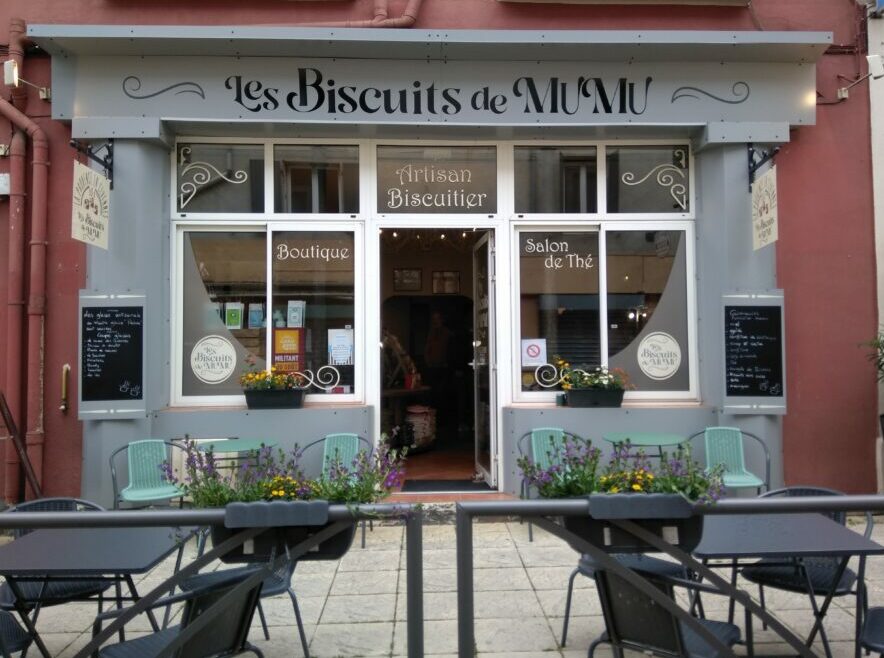 La biscuiterie de Mumu à Besseges dans le Gard