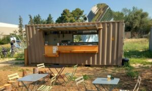 Restaurant Le Presage, Marseille, alternative cuisson solaire