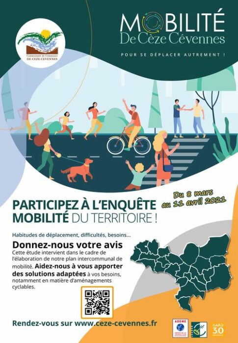 Enquête mobilité Cèze Cévennes